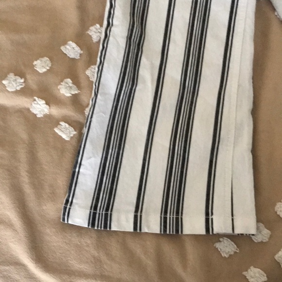 Striped mid cut flare jeans - Picture 3 of 3